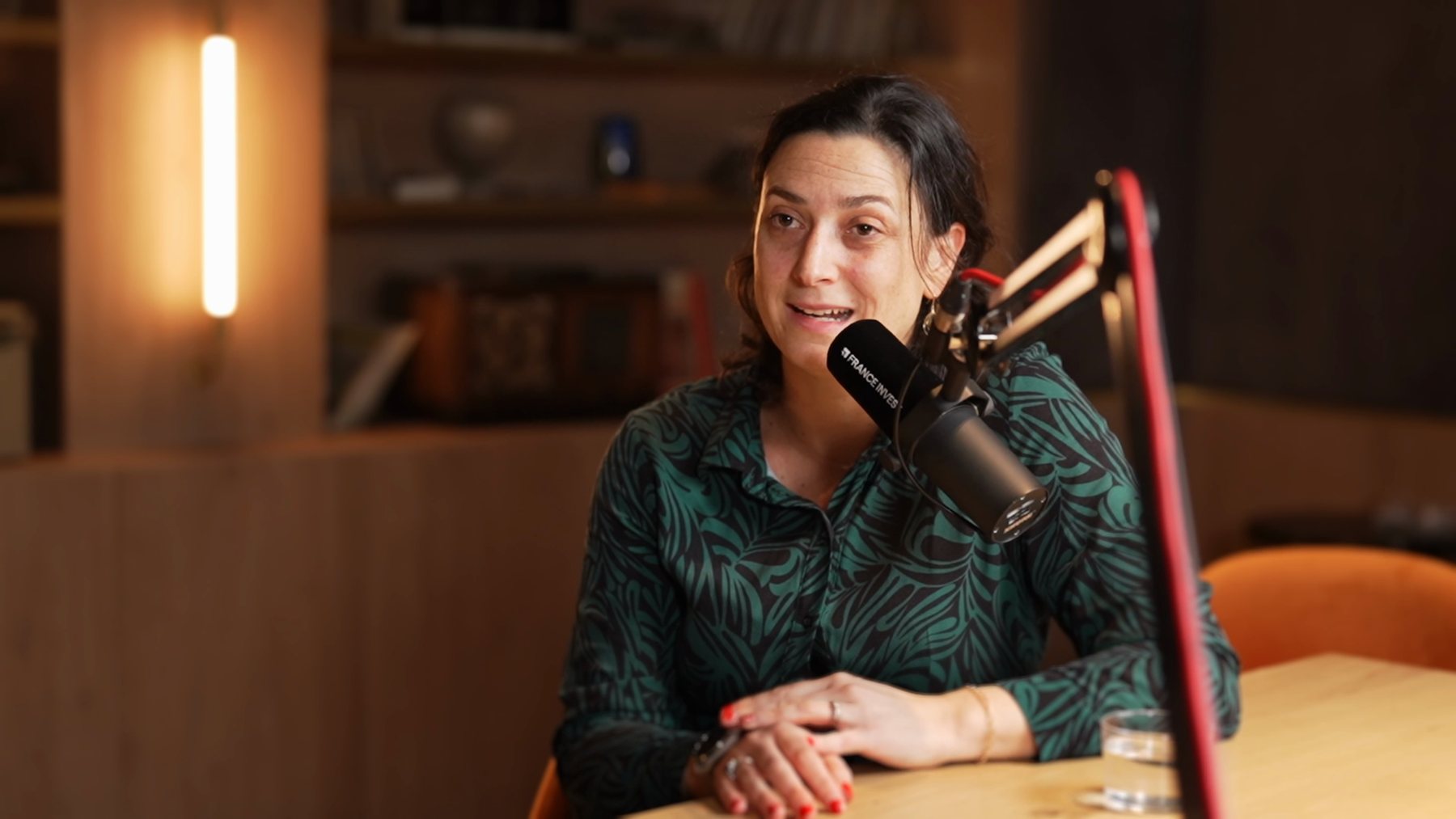 Le podcast France Invest, en studio