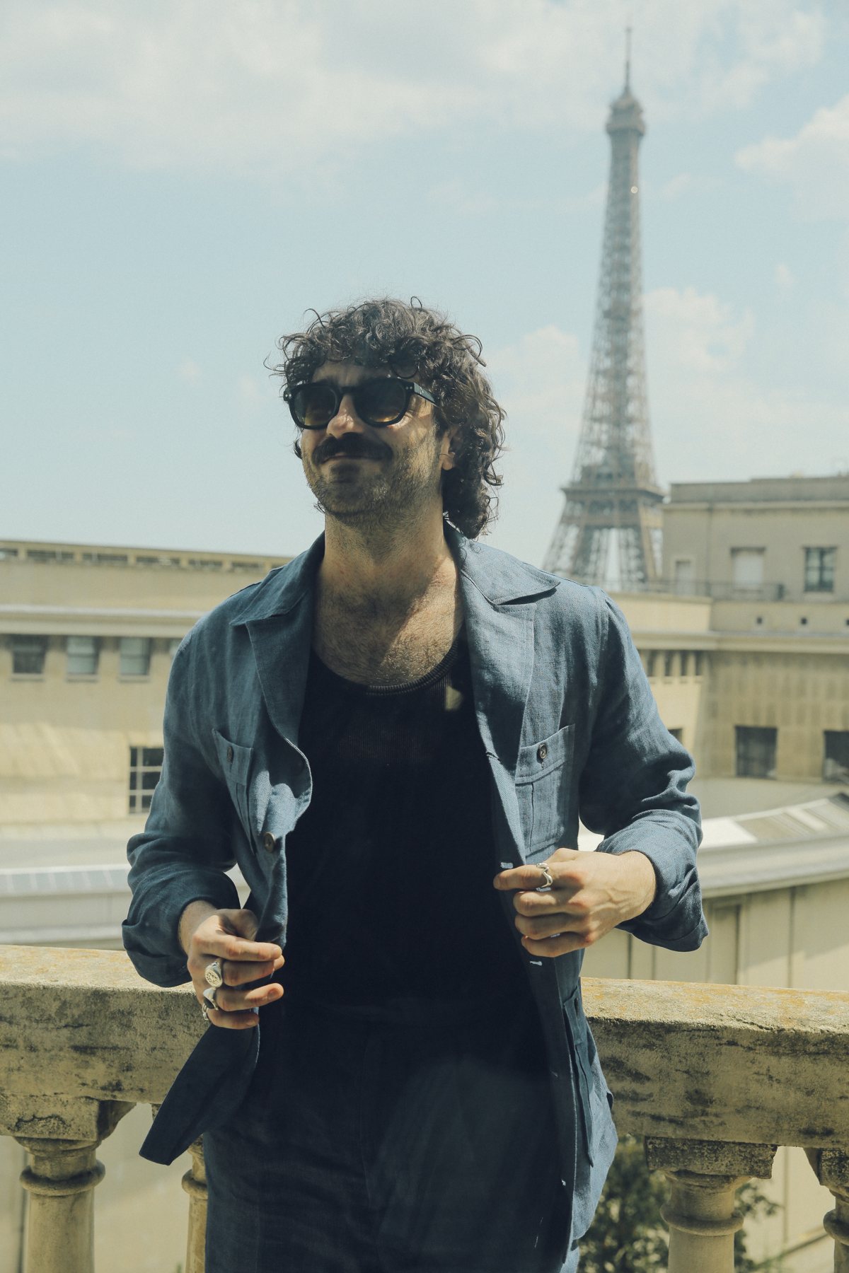 Balcon, tour Eiffel