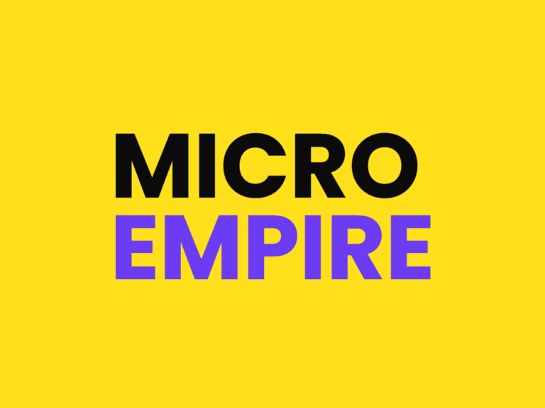 Micro Empire, le guide ultime de l'auto-entrepreneur