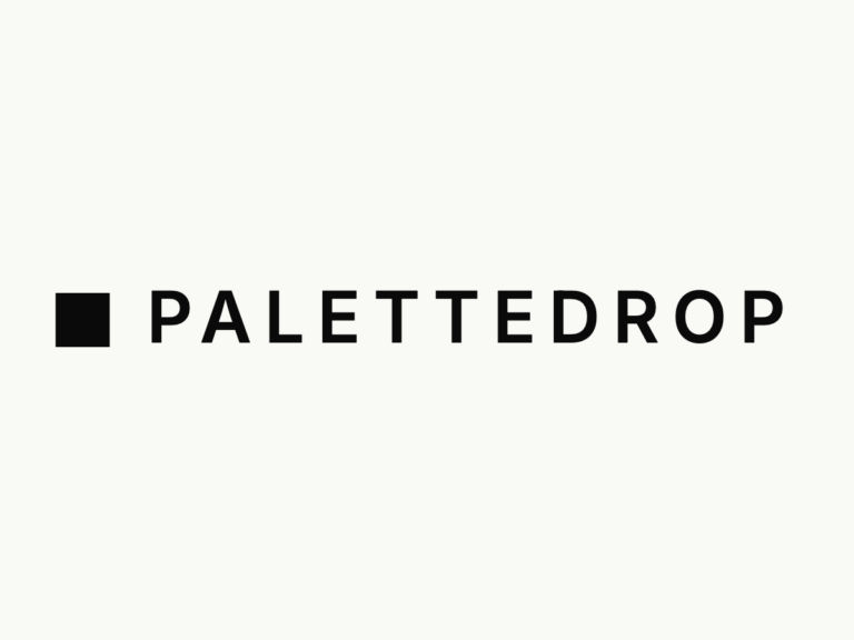 PaletteDrop, curation visuelle et matières