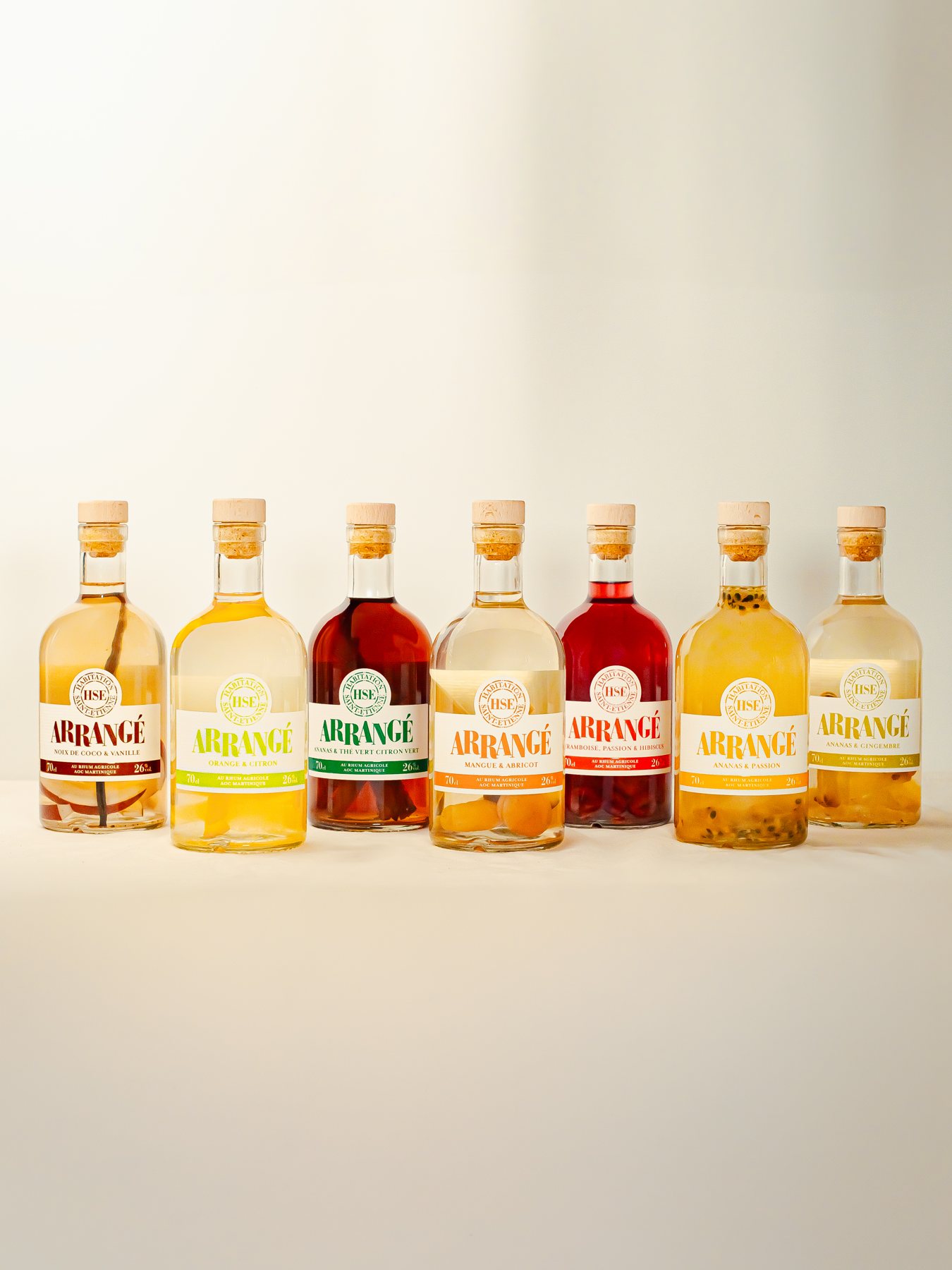 Les six bouteilles