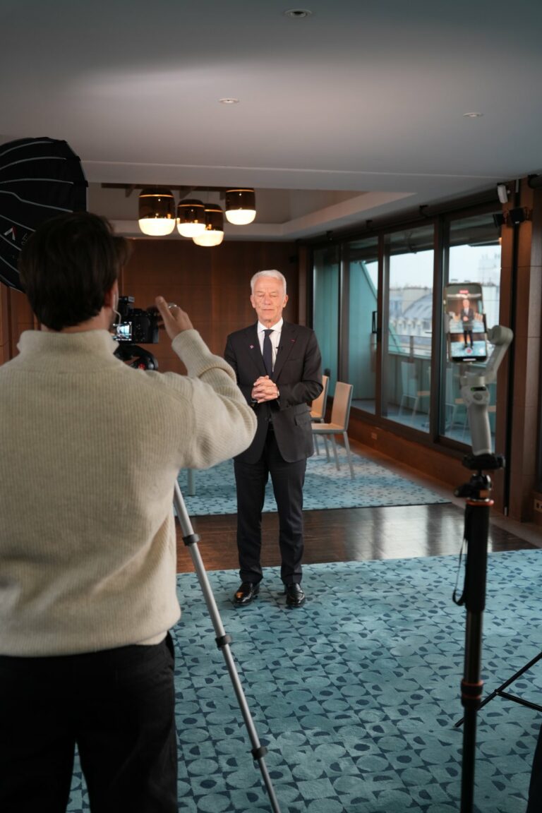 Tournage MEDEF, le cadre