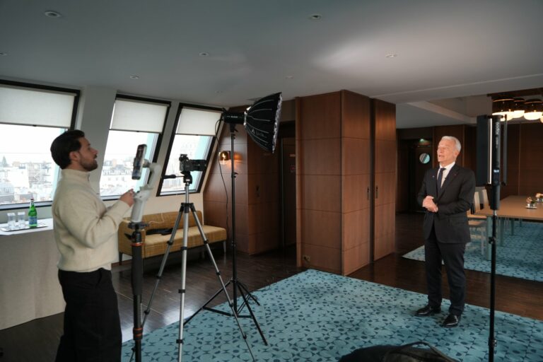 Tournage MEDEF, coulisses