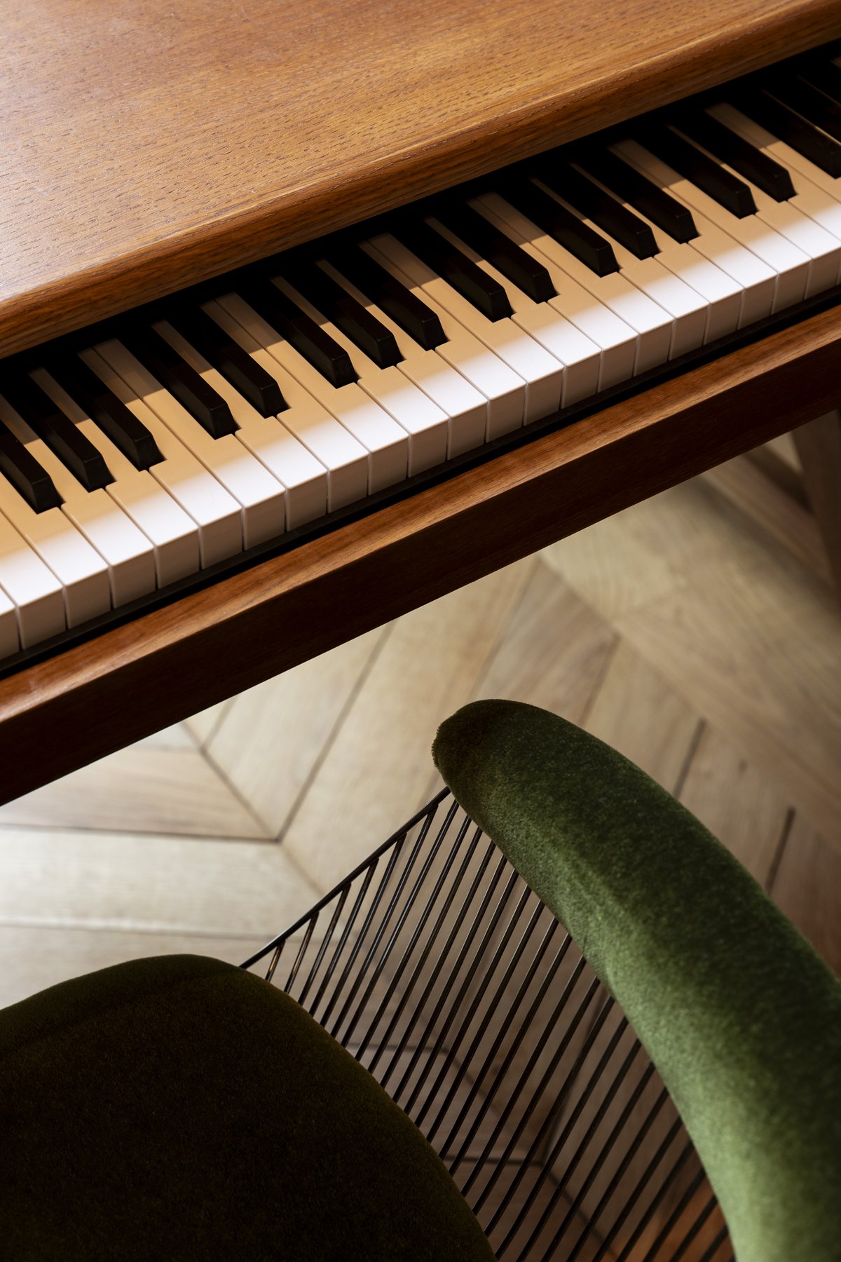 Clavier, détail