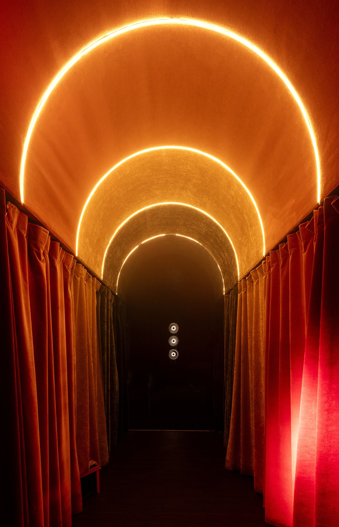 La Fête, tunnel d'arches