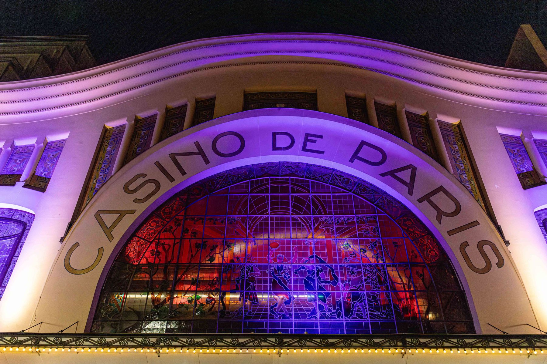 Façade du Casino de Paris