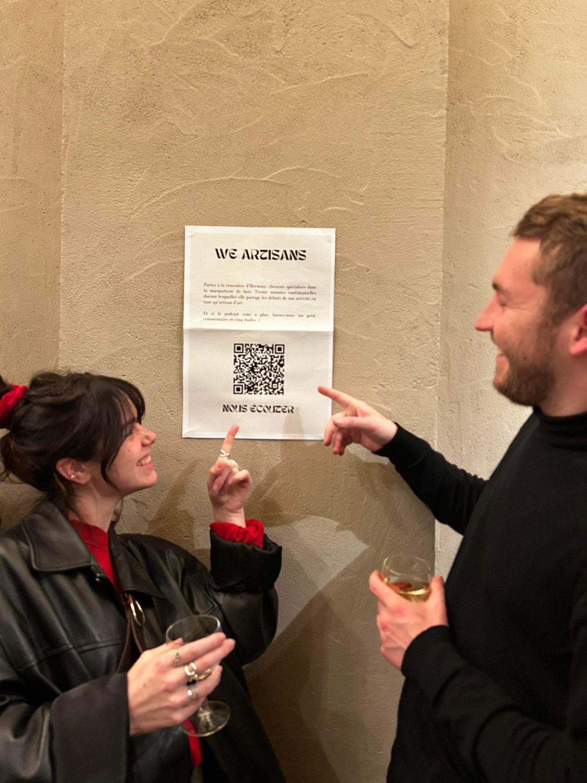 Galerie du Marais lors de la soirée We Artisans